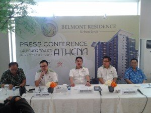 Press Conference Launching Tower Athena Belmont Service Residence