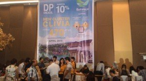 Tingginya animo konsumen untuk membeli Cluster Clivia di Botanica Valley