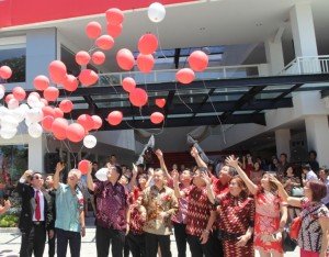 Suasana Peresmian Marketing Gallery SML Surabaya