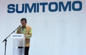 President Director of PT. SUMITOMO S.H.I. Construction Machinery Indonesia, Shoji UCHIDA