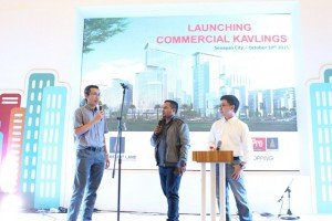 Ervan Adi Nugroho, Presiden Direktur Paramount Land (kiri) dan Direktur Paramount Land Aryo Tri Ananto (kanan)