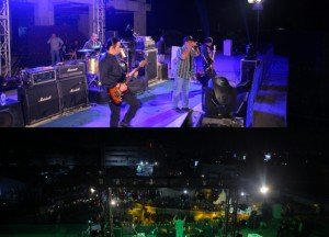 Lomba Band Akustik di kota Bandung, 21-22 Agustus 2015 lalu, dimana panggungnya terletak di Lantai 3 rooftop Lobby Apartment sedangkan penontonnya berada di lantai 1.