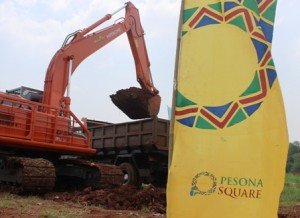 Pembangunan Pesona Square mulai dikerjakan.