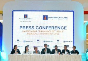 Press Conference Launching Paramount Hills Manado, Rabu 18 November 2015