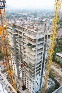 Topping Off Catalonia Tower