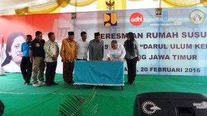 Peresmian Rumah Susun (rusun) Pondok Pesantren Darul Ulum, Jombang