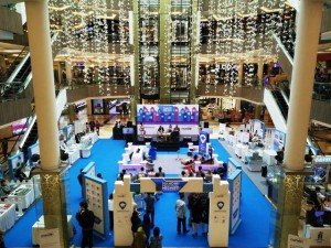 Suasana Pameran Properti di Bandung