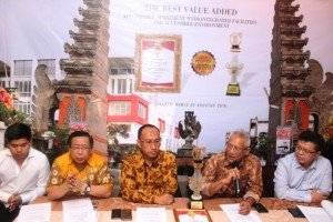 Direktur Utama CBS Untung Sampurno menjelaskan progres proyek Point 8