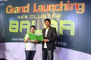 Risky Hendrick, Head Sales Damai Putra Development bersama Dwi Trisaria Marketing Communication Damai Putra Development.