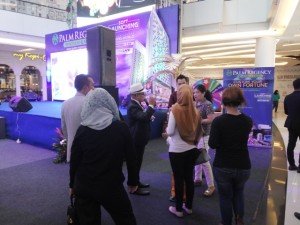 Booth Palm Regency di Living Word Alam Sutera