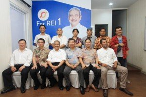 Ketum DPP REI 2016-2019 terpilih, Soelaeman Soemawinata dan tim, poto bersama Forwapera beberapa waktu lalu