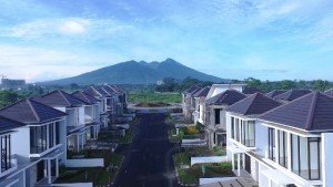 Tamansari Cyber, Bogor dengan view gunung Salak yang menawan