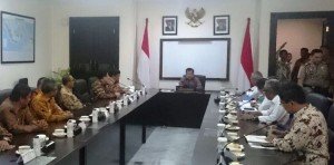 Apersi audiensi dengan Wapres Jusuf Kalla di kantornya