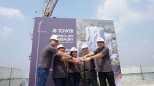 topping off JB Tower