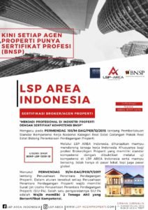 Pengembang Wajib Gunakan Jasa Agen Properti Bersertifikasi LSP Area Siap Mendukung