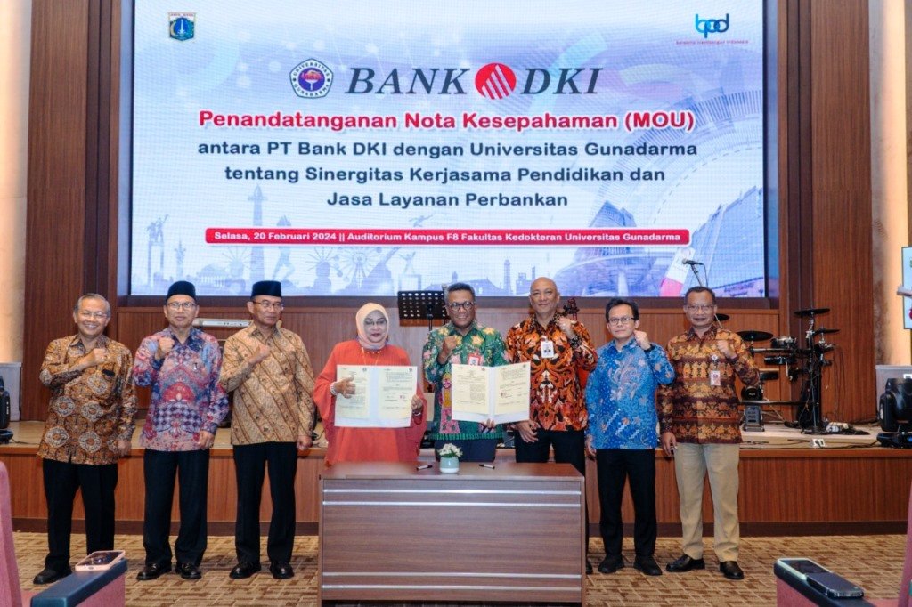 Bank DKI dan Universitas Gunadarma