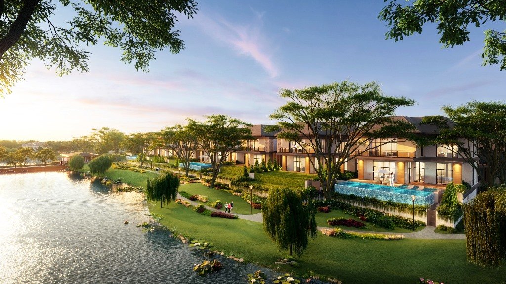 rumah dekat danau
