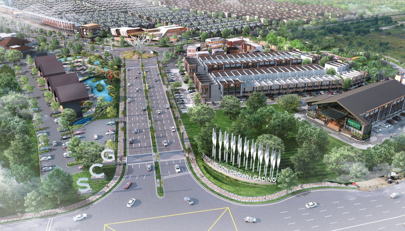 Emmerald Commercial, Summarecon Crown Gading