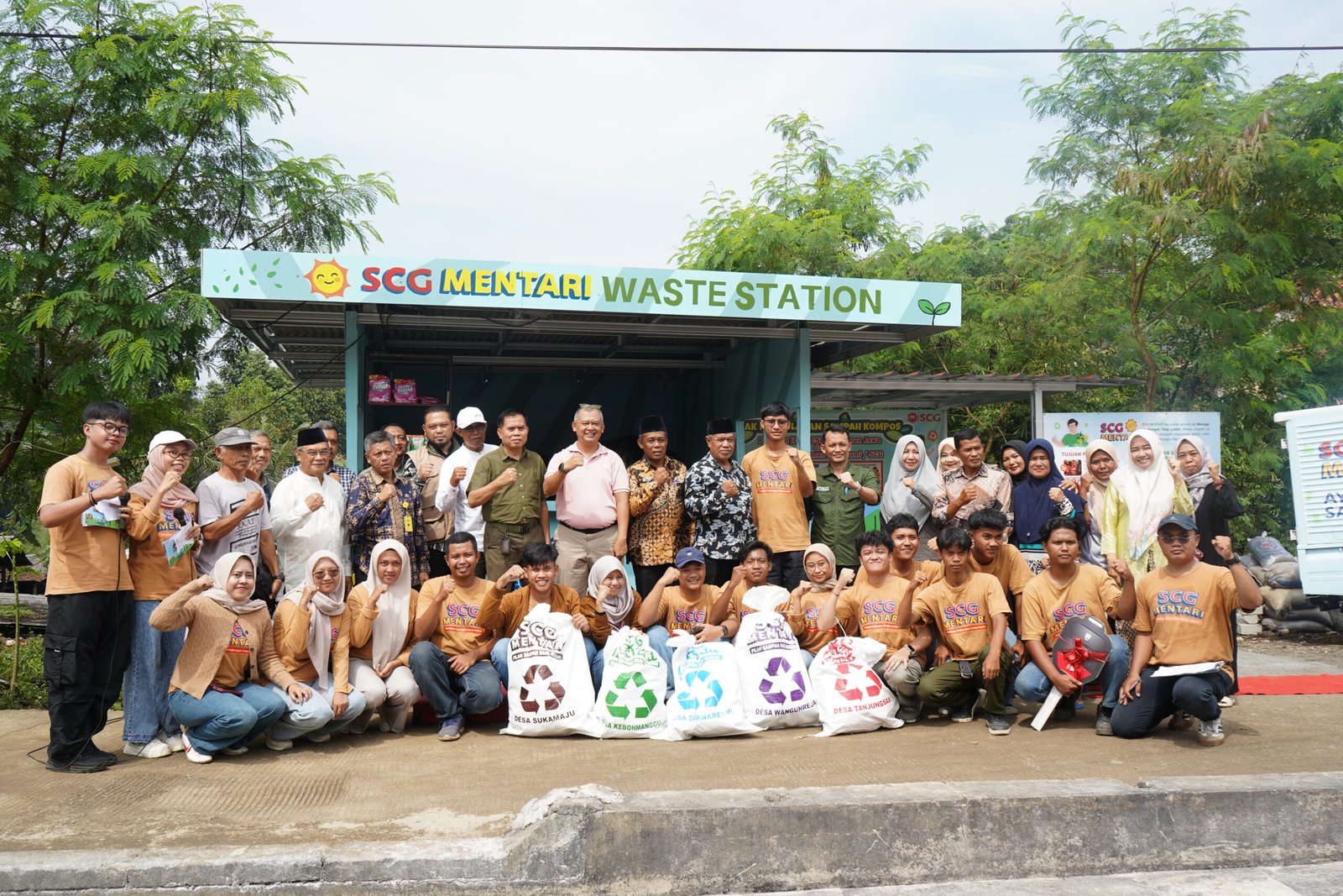 Pengelolaan Sampah Sukabumi, SCG Mentari Waste Station