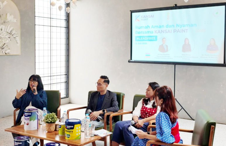 Kansai Paint Edukasi Pentingnya Cat Bebas Timbal Sebagai Solusi Hunian Sehat