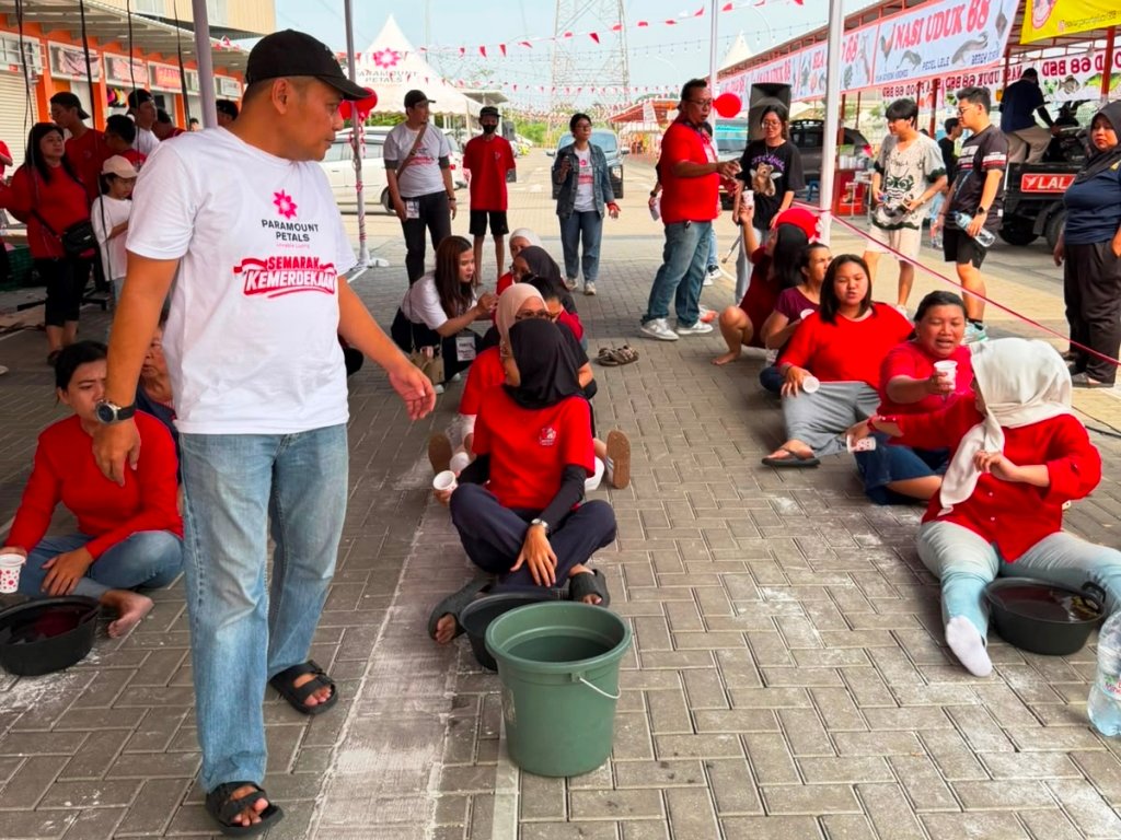 Paramount Petals Semarakkan HUT RI ke-81, Dari Lomba Rakyat hingga Kuliner