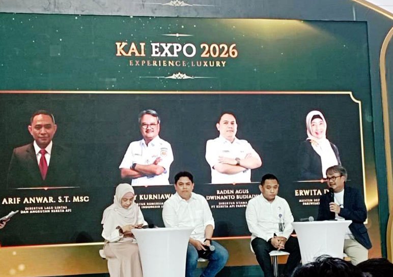Di KAI EXPO 2026, Ada Diskon Tiket Kereta 30 % Untuk Semua Kelas Dan Rute