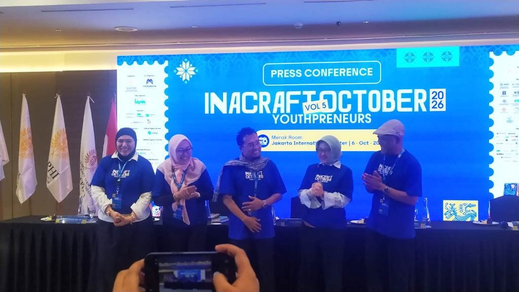 INACRAFT October Vol. 5 Hadirkan 829 Stan, Bidik Transaksi Rp100 Miliar